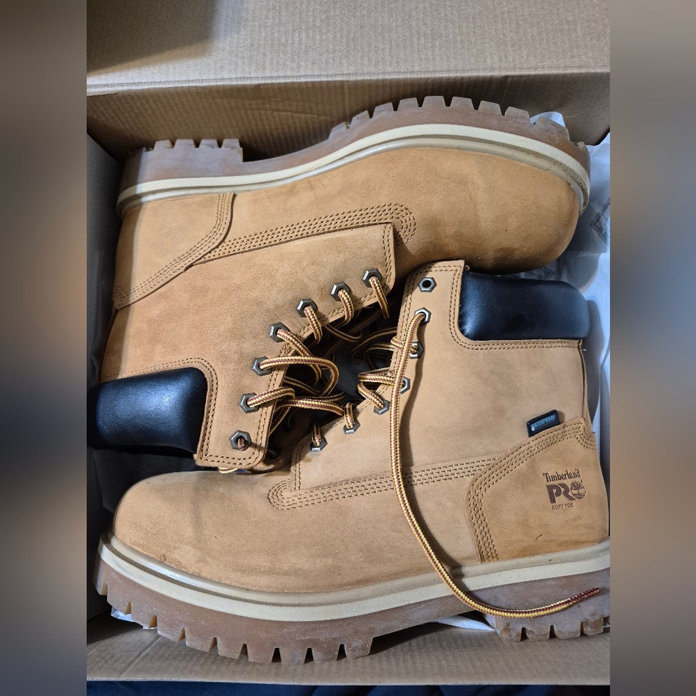 Timberland PRO Wheat Nubuck Boots